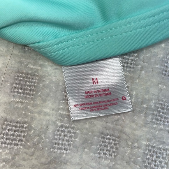 Teal Target bikini top - Picture 3 of 3